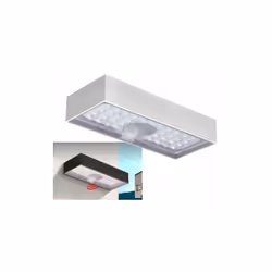 L'applique Domino, est une lampe solaire avec panneau photovoltaïque, capteur crépusculaire et capteur PIR de mouvement. Sa c ...