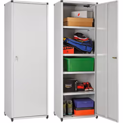 maxi 60: 60x44x183h cm, 4 étages Couleur: gris Ral 7038 Utilisation: Ces meubles modulaires construits par une échaffalature  ...