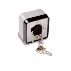 CAME 2019 La commande pour tous les automatismes. Sélecteur à clé en application apparente avec boîtier en alliage aluminium  ...