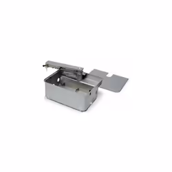 Caisse caisson de fondation en acier inox AISI 304, avec levier de transmission avec butée vantail en ouverture réglable. FRO ...