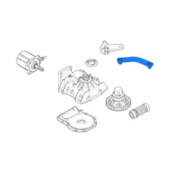 CAME - PIÈCE DÉTACHÉE ORIGINALELEVIER DE TRANSMISSION POUR FROGFROG-AE FROG-A24E FROG-A24 FROG-A.119RIA046