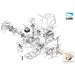 Came - Cylindre de serrure 119RIBX042