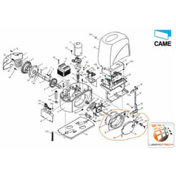 Came - Couvercle de protection fin de course - BX-243 119RIBX043