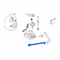 CAME - PIÈCE DÉTACHÉE ORIGINALEBRAS À TRANSMISSION FASTF7024 F7001E F7001 F7000119RID224