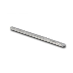 Came - crémaillère en acier galvanisé 30x30 module 6 - 1 mètre - 009cgz6 cgz6