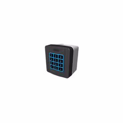 Description générale Clavier à code radio CAME SELT1W4G à installer en applique, conçu pour un usage extérieur. Ce dispositif ...