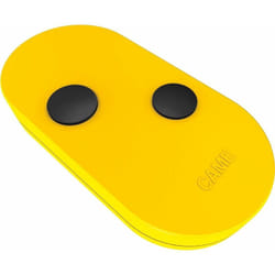 Came - TOPD2FYS Ouvre-porte télécommande jaune 2 canaux double fréquence 433-868 MHz