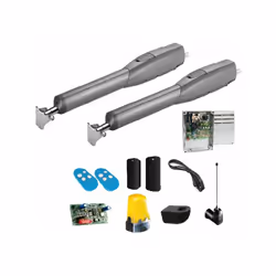 kit motorisation - portail à battant - came ats - 230 volts - 3 mètres - came 8k01mp-026 ce kit se compose de : 1 x moteur té ...