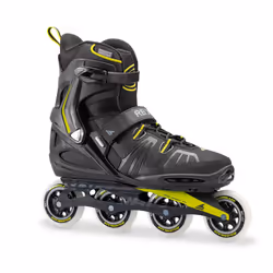 Rollerblade RB XL, 32 - 35.5, Adultes, Mâle, Noir, Citron vert, Monochromatique, Bottes montantes