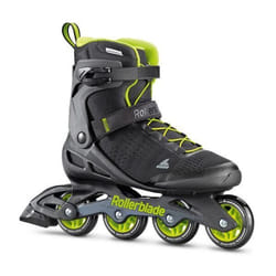 Rollers Rollerblade Zetrablade Elite - Noir/lime - 44 - Homme - Adulte - Glisse urbaine