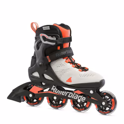Rollerblade Macroblade 80 W, 22 - 27.5, Adultes, Femelle, Corail, Gris, Monochromatique, Bottes montantes