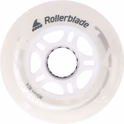 Lot de 4 roues de roller luminescente Rollerblade Moonbeams 80/82A
