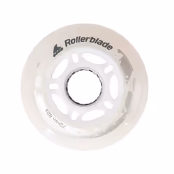 Lot de 4 roues de roller luminescente Rollerblade Moonbeams 72/82A