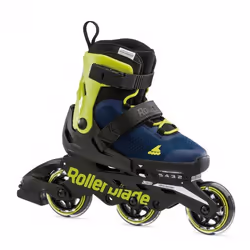 Rollerblade 07221700159, Rollerblade, Faire du rollerblade en loisir, Enfants, Unisexe, Bleu, Citron vert, Monochromatique