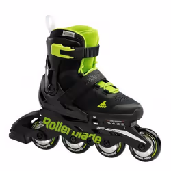 Rollerblade 07221900T83, Rollerblade, Patins à roues en descente, Enfants, Unisexe, Noir, Vert, Monochromatique