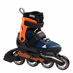 Rollerblade 07221900174, Rollerblade, Patins à roues en descente, Enfants, Unisexe, Bleu, Orange, Monochromatique