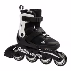 Rollerblade Microblade 175, Rollerblade, Faire du rollerblade en loisir, Enfants, Unisexe, 17.5-20.5, Noir, Blanc