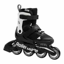 Rollerblade Microblade 230, Rollerblade, Faire du rollerblade en loisir, Enfants, Unisexe, 23-26, Noir, Blanc