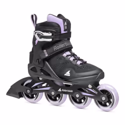Rollers femme Rollerblade Macroblade 84 - Noir/Lavande - 365 - Glisse urbaine - Roller