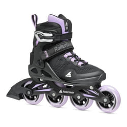 Rollers femme Rollerblade Macroblade 84 - Noir/Lavande - 365 - Glisse urbaine - Roller