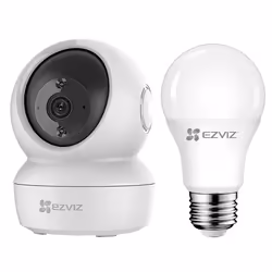 EZVIZ INE325, Caméra de sécurité IP, Intérieure, Sans fil, Plafond, Blanc, Dôme