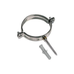 Bierre Store - Collier de cheminA e en acier inoxydable avec vis a goujon 20 cm 200 mm