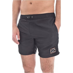 Short de bain noir - Karl Lagerfeld - Homme - Coupe droite - Taille élastiquée - 3 poches