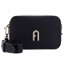 FURLA Sac à épaule bandoulière noir en cuir pour femme - Primula Mini Crossbody Nero 191610