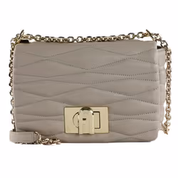 FURLA Sac à épaule bandoulière beige en cuir pour femme - 1927 Mini Crossbody Bag 22 S Vaniglia 290403