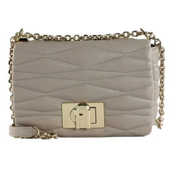 FURLA Sac à épaule bandoulière beige en cuir pour femme - 1927 Mini Crossbody Bag 22 S Vaniglia 290403