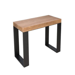 Console murale extensible Tecno Small Sapin Teinté - Tecno - Contemporain - 90x40/190 cm - 10 places