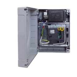 MC424L unité de commande moonclever pour un ou deux moteurs de portail battant 24V, compatible solemyo wingo, toona, sfab - Nice