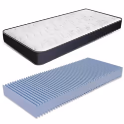 Matelas Summit - Miasuite I Sogni Italiani - Polyuréthane - Orthopédique - Anti-acariens - Respirant 80x190 cm