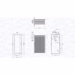 Intercooler MAGNETI MARELLI 351319205430