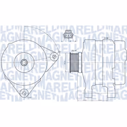 Alternateur MAGNETI MARELLI 063731834010
