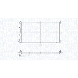 Radiateur moteur MAGNETI MARELLI 350213209500