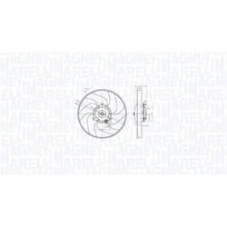 Ventilateur, refroidissement moteur MAGNETI MARELLI 069422866010