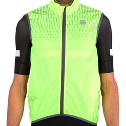 Gilet de Sport - Sportful - Reflex Vest - Jaune Fluo - Respirant - Sans Manche