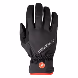 Gants de cyclisme dhiver - CASTELLI - Entrata T - Noir - Taille L - Unisexe-Adulte