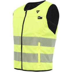 Dainese Smart D-Air® Hi-Vis Gilet airbag, jaune, taille XS pour Hommes