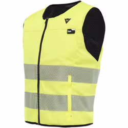 Dainese Smart D-Air® Hi-Vis Gilet airbag, jaune, taille XS pour Hommes