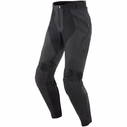 Dainese Pony 3 Pantalon en cuir de moto dames, noir, taille 54 pour Femmes