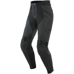 Dainese Pony 3 Pantalon en cuir de moto dames, noir, taille 54 pour Femmes
