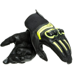 Dainese Mig 3 Unisex Gants de moto, noir-jaune, taille XL pour Hommes