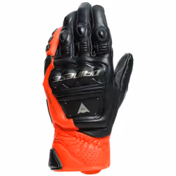 Dainese 4 Stroke 2 Gants de moto, noir-rouge, taille XL pour Hommes