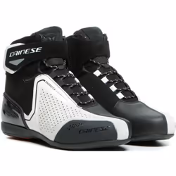 Dainese Energyca Air Chaussures de moto pour dames, noir-blanc, taille 39 pour Femmes