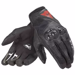 Dainese Mig C2 Gants de moto, noir, taille XL pour Hommes