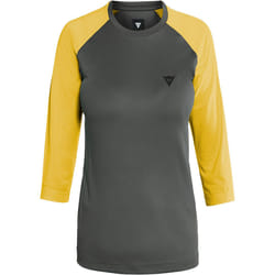 Dainese High Gravity Bondi Maillot de vélo de dames, gris-jaune, taille S pour Femmes