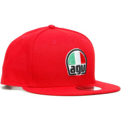 AGV 9Fifty Snapback casquette, rouge pour Hommes