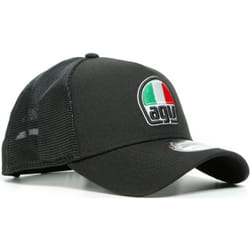 AGV 9Forty Trucker Snapback casquette, noir pour Hommes